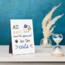 Search for cat plaques White