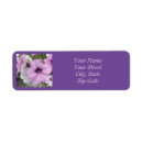 Search for flower photo return address labels Nature