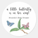 Search for tropical butterfly stickers Watercolor