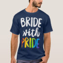 Search for lesbian bride tshirts Pride