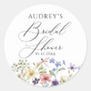 Search for spring wildflower stickers Bridal shower