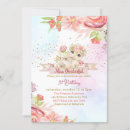 Search for kitten 1st birthday invitations Pink