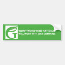 Search for national party bumper stickers Politics