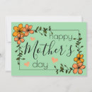 Search for orange mothers day cards Flowers