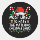 Search for hate christmas stickers Buddy