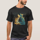 Search for starry night cat tshirts Sleeve