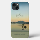 Search for sunset lake iphone cases nature