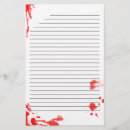 Search for goth stationery paper Horror