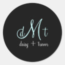 Search for monogram blue stickers Black