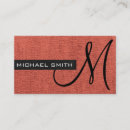Search for brick business cards Elegant