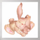 Search for sleeping nursery art Bunny