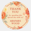 Search for autumn thank you stickers Burnt orange