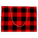 Search for flannel gift bags Rustic