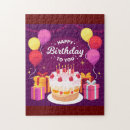 Search for cake decorating puzzles Illustration