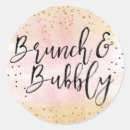 Search for brunch bridal shower stickers Watercolor