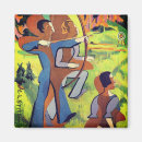 Search for archer magnets Bow and arrow