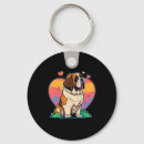 Search for saint bernard key rings Pug