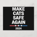 Search for funny cat postcards Politics
