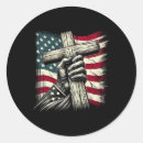 Search for christian flag stickers Freedom