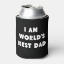 Search for funny fathers day can coolers Typography