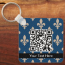 Search for blue fleur key rings French symbol