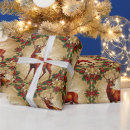 Search for gold deer wrapping paper Luxury