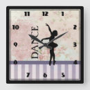 Search for ballerina clocks Dance