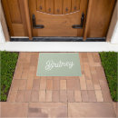Search for sage green doormats Modern