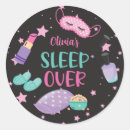 Search for sleepover stickers Birthday