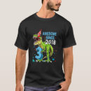 Search for dinosaur birthday tshirts Awesome