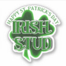 Search for st pattys stickers Shamrock