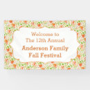 Search for fall festival banners Leaves