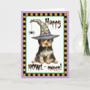 Search for puppy halloween cards Yorkie