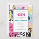 Search for 1990 birthday invitations Vintage