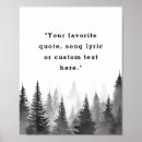 Search for black and white forest art Typography