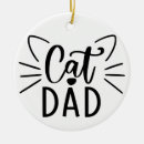 Search for cat dad christmas tree decorations Kitty