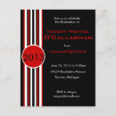 Search for red black stripe invitations party