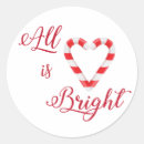 Search for candy cane heart stickers Red