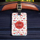 Search for truck luggage tags Fire engine