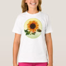 Search for sunflower kids tshirts Garden