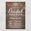 Search for rustic winter bridal shower invitations Snow