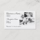 Search for body massage business cards Therapist