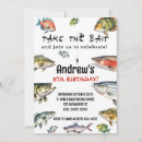Search for bait invitations Fisherman