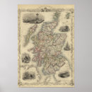 Search for scotland map posters County