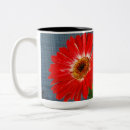 Search for red daisies mugs Flowers