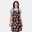 Search for cookie heart aprons Pink