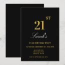 Search for gold 21st birthday invitations Script