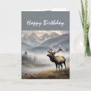 Search for elk birthday cards Humour