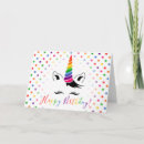 Search for unicorn birthday cards Fairytale