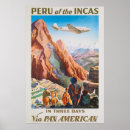 Search for peru vintage travel posters Inca